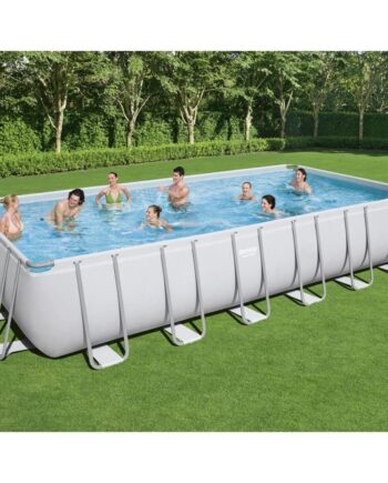 Bestway Power Steel Pool 732x366x132 Rektangulær