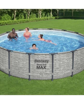 Bestway Power Steel Swimmingpool 488x122 Rund