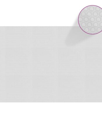 Flydende Solopvarmet Poolovertræk 260x160 Grå