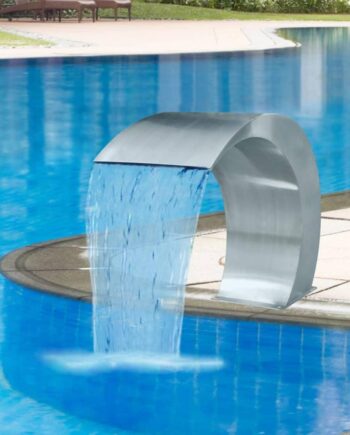 Fontæne Til Pool Rustfrit Stål 45x30x60