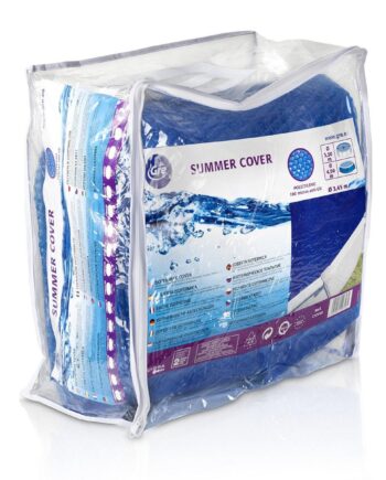 Poolovertræk Gre Cv350 Blå Sommercover Til Rund Pool