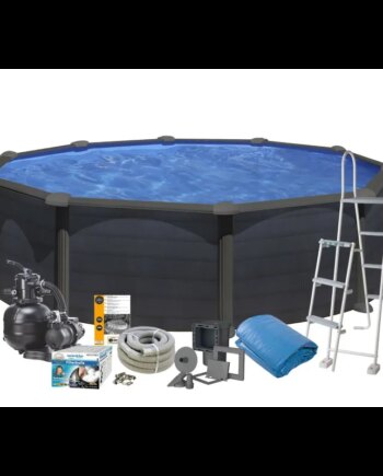 Swim   Fun Pool Basic 120 ø460 Sort Graphite 2717