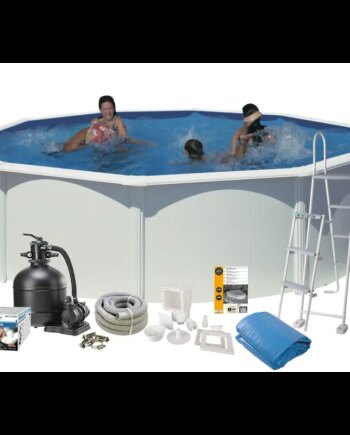 Swim   Fun Pool Basic 132 ø460 Hvid 2721