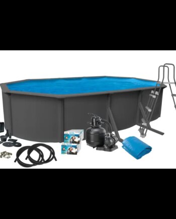 Swim   Fun Pool Basic 610 360 120 Antracitgrå 2935