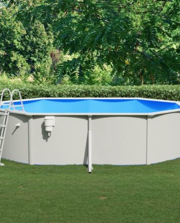 Swimmingpool Med Poolstige 490x360x120