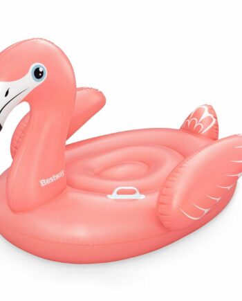 Bestway Oppustelig Flamingo Med Håndtag 138x107  Strand Pool 41525