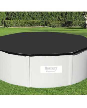 Bestway Flowclear Poolovertræk 396 Sort Pvc