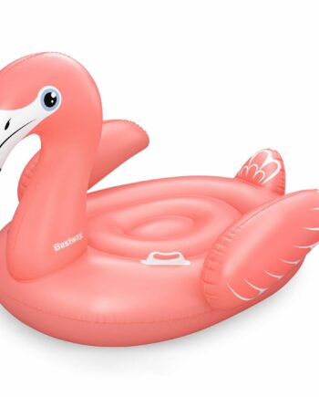 Bestway Oppustelig Flamingo Med Håndtag 168x120  Strand Pool 41526