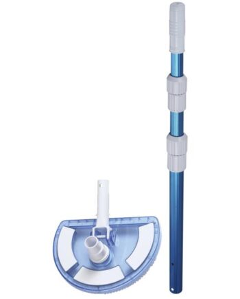 Coolsplash Teleskopstang Med Støvsugehoved Halvmåne 120cm