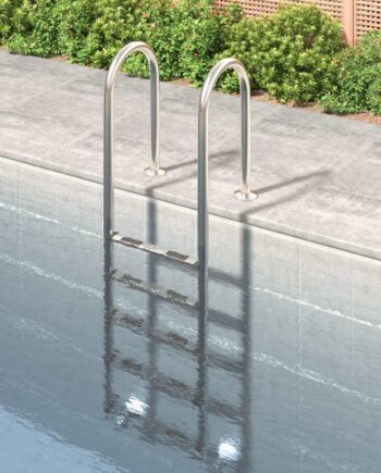 Poolstige 304 Rustfrit Stål 211 Til Nedgravet Pool
