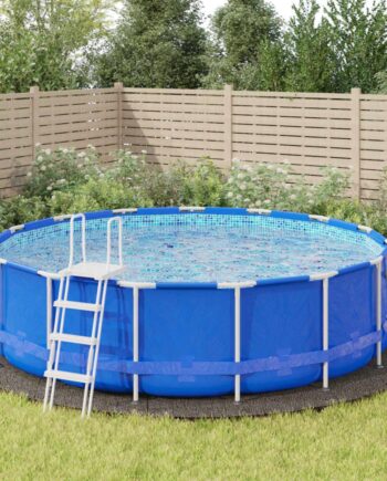 Poolunderlag ø550 Polyester Geotekstil Lysegrå