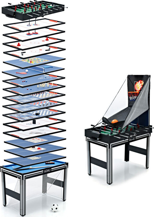 Stanlord Multibord Bordfoldbold Pool Bordtennis