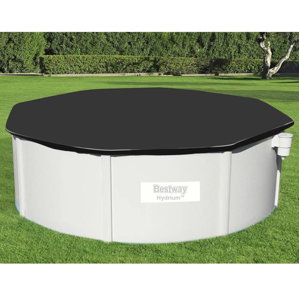Bestway Flowclear Poolovertræk 396 Sort Pvc