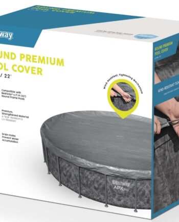 Bestway Overdækning 671 Premium Rund Poolcover