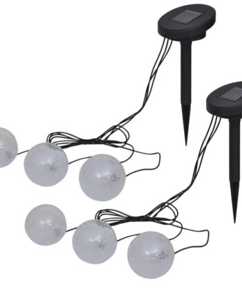 Flydende Lamper Til Dam Pool Stk Led Solcelle Kugler