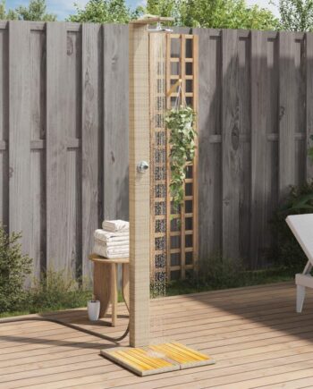 Havebruser Polyrattan Akacietræ 224 Beige