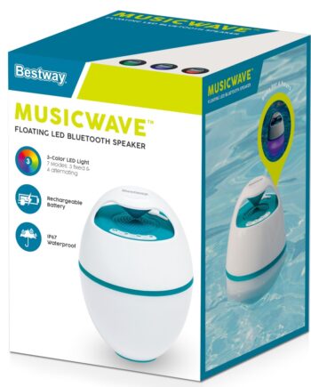 Musicwave Flydende Led Bluetooth Højtaler Til Pool