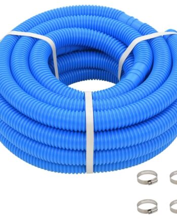 Poolslange Med Klemmer Blå Ldpe