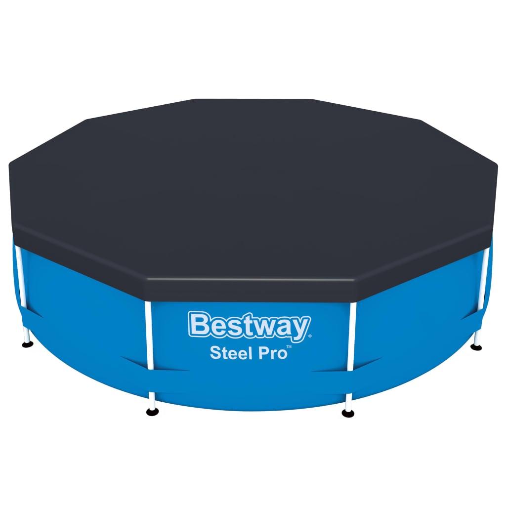 Bestway Flowclear Poolovertræk 305 Antracitgrå