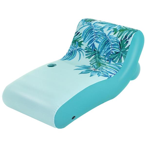 Bestway Oppustelig Loungestol Turkis 176x107cm