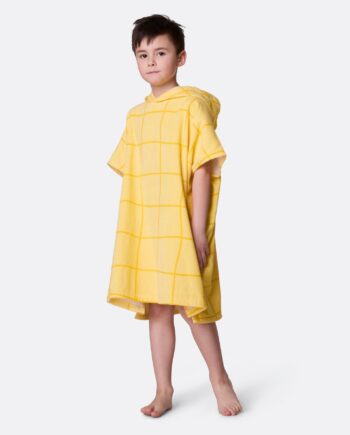 Børn  Gul Pool Badeponcho Børn