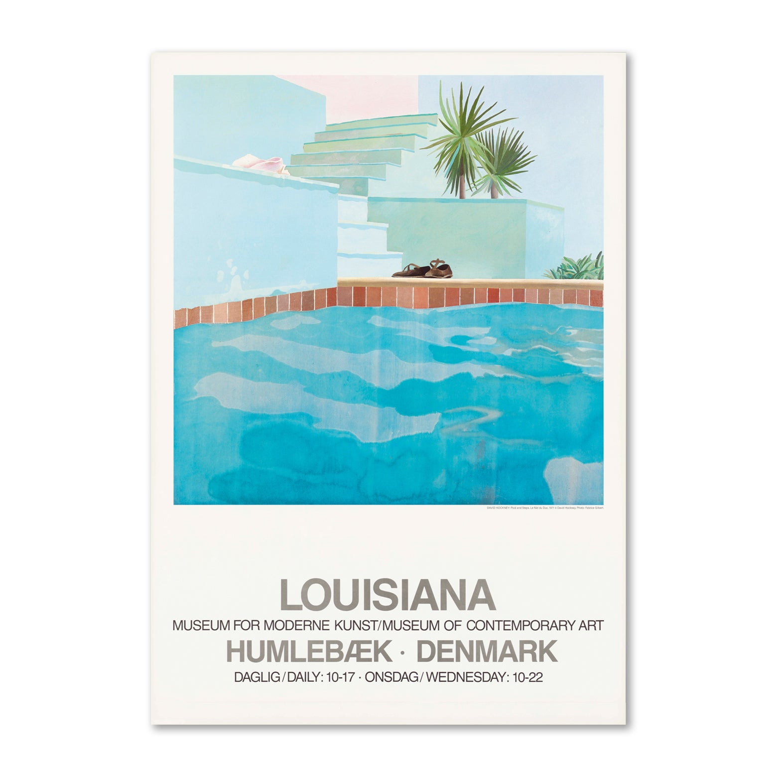 David Hockney Pool And Steps 1971