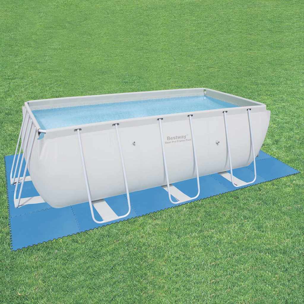 Bestway Gulvbeskyttere Til Swimmingpool Stk Blå 58220