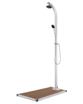 Havebruser Med Bund Aluminium Brun 110