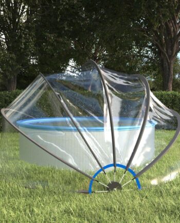 Poolkuppel Pvc 406 203 Transparent