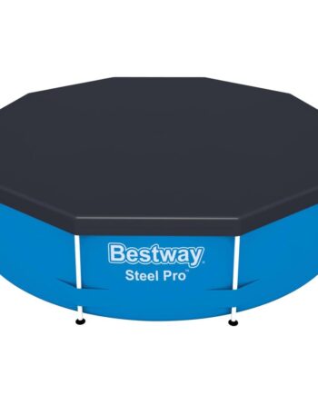Poolovertræk Bestway Flowclear 305 Antracitgrå