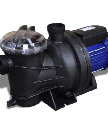 Poolpumpe Elektrisk 500 Blå 16000