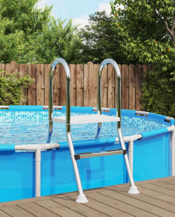 Poolstige Til Delvist Nedgravet Pool 172 106 Trins