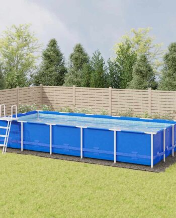 Poolunderlag 999x500 Polyester Geotekstil Lysegrå