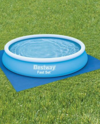 Poolunderlag Bestway Flowclear 396 396 Blå