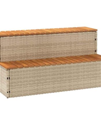 Spatrin 100 Polyrattan Akacietræ Beige
