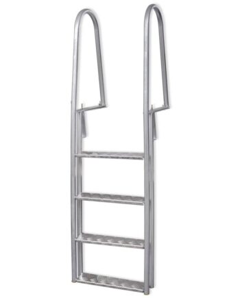 Trins Anløbs Poolstige Aluminium 167