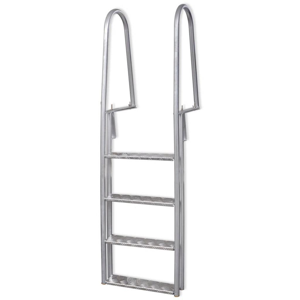 Trins Anløbs Poolstige Aluminium 167